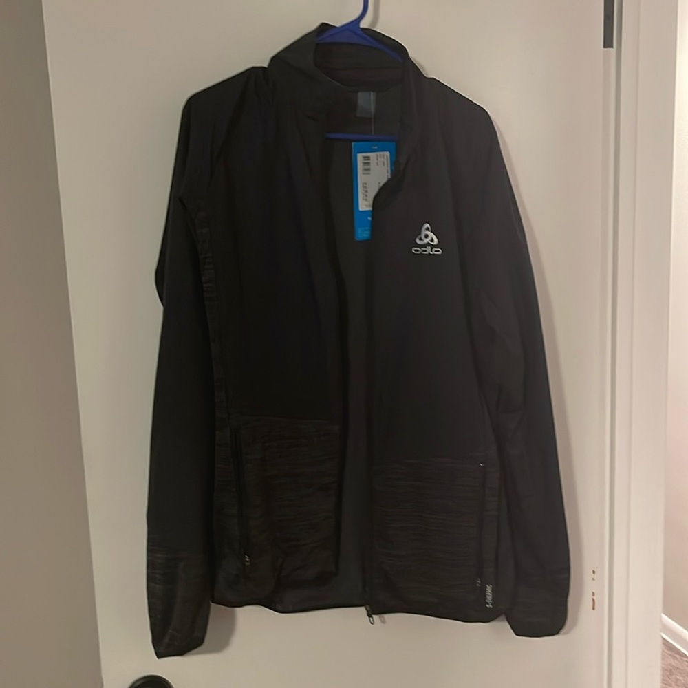 Odlo jacket, run easy warm hybrid, Large black